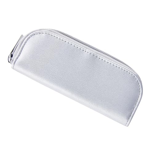 Veemoon Tragbare Kosmetiktasche PU Leder Wasserabweisend Reißverschluss Makeup Bag Damen Reise Kulturbeutel Multifunktional Kompakt Leicht für Outdoor und Alltag von Veemoon