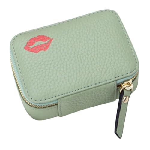 Veemoon Tragbare Lippenstift Tasche mit Spiegel Make Up Organizer für Damen Mini Kosmetiktasche in für Reisen und Alltag Praktisch zur Aufbewahrung Veemoon Tragbare Lippenstift Tasche mit Spiegel Make Up Organizer für Damen Mini Kosmetiktasche in für Reisen und Alltag Praktisch zur Aufbewahrung von Veemoon