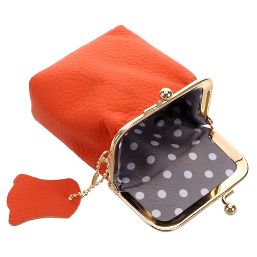 Veemoon Tragbare Mini Kosmetiktasche Quadratisch für Damen Kompakte Lippenstifthülle und Münzbeutel Vielseitig für Reisen und Alltag Robustes Material Stilvolles Einfarbiges Design von Veemoon