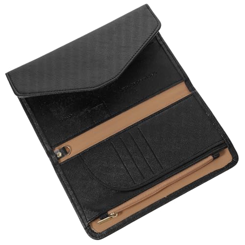 Veemoon Multifunktionaler Reisepasshalter Tragbare Reisetasche für Flugtickets Dokumente und Persönliche Gegenstände für Reisen und Frauen von Veemoon