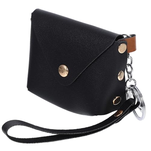 Veemoon Kleines Pu Leder Münzportemonnaie Mit Lobster Clasp Mini Geldbörse Schlüsselanhänger Für Damen Tragbare Geldtasche Für Schlüssel Und Münzen Modisches Accessoire von Veemoon