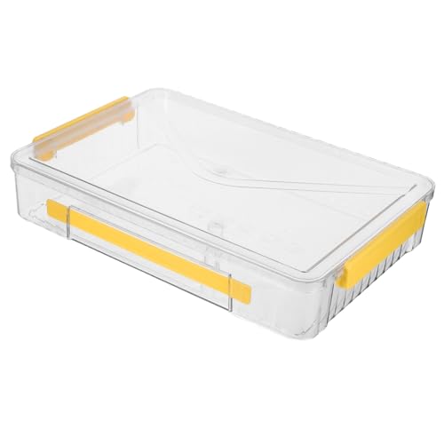 Veemoon Transparente Aufbewahrungsbox für Karten Pet Kartenhalter mit Großem Fassungsvermögen für Id Karten Kreditkarten und Kleine Gegenstände Einfaches Design für Einfache Identifikation von Veemoon