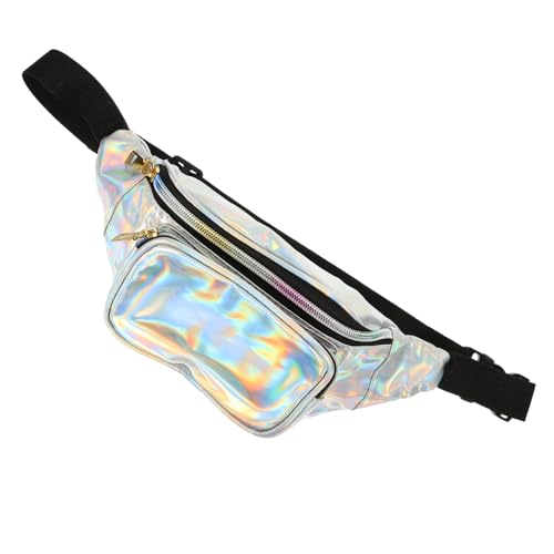 Veemoon Transparente Hüfttasche Damen Durchsichtig Strandtasche Aufbewahrungstasche Mit Verstellbarem Riemen Pouch Für Mädchenaccessoires von Veemoon