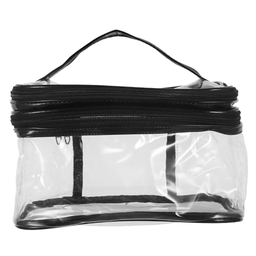 Veemoon Transparente Kosmetiktasche Große Kapazität Reißverschluss Kulturbeutel Reise Make up Tasche Wiederverwendbar Für Damen Mädchen Toilettenartikel Organizer von Veemoon