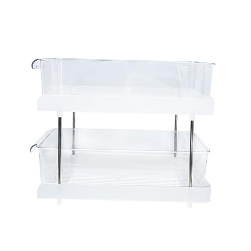 Veemoon Kosmetikregal Schreibtisch-organizer Zweistöckiges Regal Multifunktions-aufbewahrungsbox Für Make-up Und Raumthemen von Veemoon