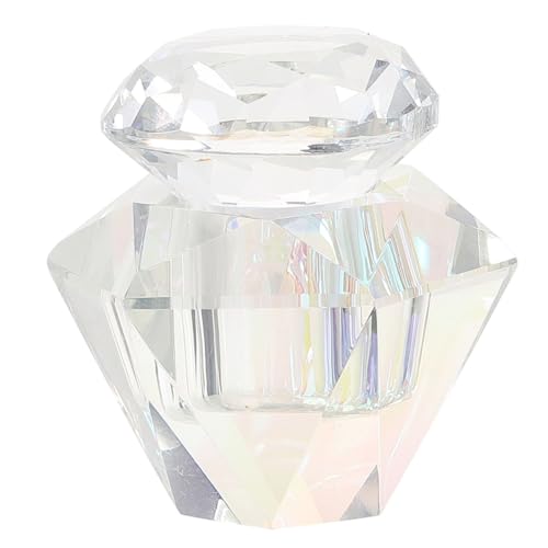 Veemoon Transparentes Nageldesign Waschbecher Mittlere Kapazität Langlebig Bruchsicher Multifunktionaler Nagelpinselhalter Schmuckbecher Nagelkunst Maniküre Organizer von Veemoon