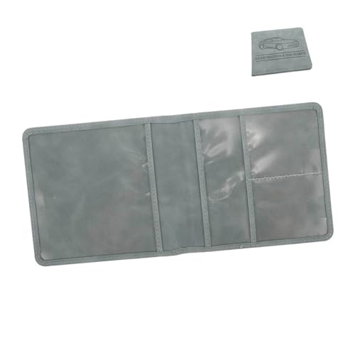 Veemoon Kredithülle Für Damen Organizer Für Führerschein Dokumentenmappe Für Autoversicherung Kreditkartenmappe Ausweishülle Kartenorganizer Halter Für Autozulassungs Und von Veemoon