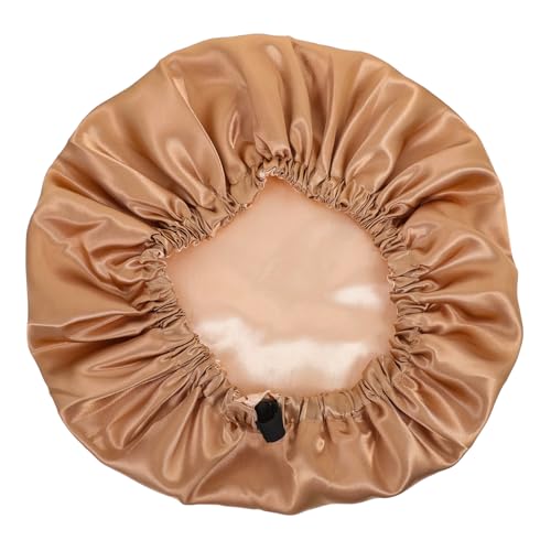 Veemoon Verstellbare Satin Schlafhaube für Damen und Herren Haarnetz zum Schlafen Kopfbedeckung mit Unsichtbarem Flachverschluss Vielseitig für Altersgruppen Geeignet von Veemoon