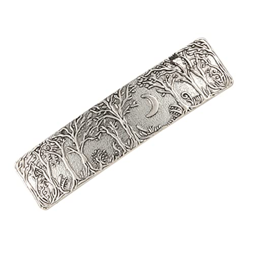 Veemoon Vintage Haarklammer mit Mondmuster Rutschfeste Haarspange für Damen Kreative Haaraccessoires für Besondere Anlässe und Alltag Passend zu Verschiedenen Outfits von Veemoon