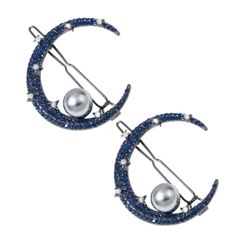 Veemoon Vintage Haarspangen für Damen 2 Stück Dekorative Mond Haarspangen mit Strass Haarnadeln für Hochzeiten und Partys für Dünnes Haar Langlebiges Haar Accessoire Veemoon Vintage Haarspangen für Damen 2 Stück Dekorative Mond Haarspangen mit Strass Haarnadeln für Hochzeiten und Partys für Dünnes Haar Langlebiges Haar Accessoire von Veemoon