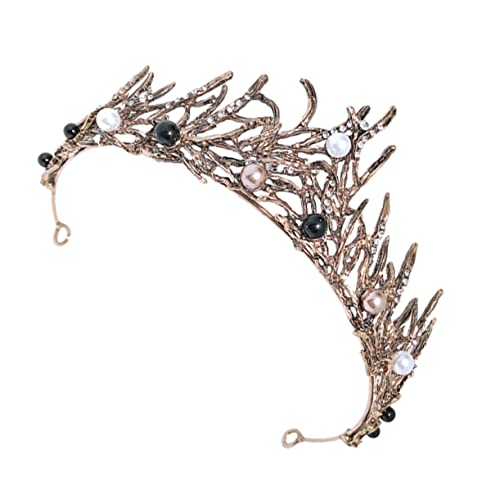 Veemoon Vintage Hochzeit Kristallkrone Damen Haarschmuck Strass Braut Tiara für Besondere Anlässe und Geburtstagsfeiern Komfortabel Auffällig und Einfach zu Tragen von Veemoon