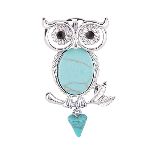 Veemoon Vintage Eulenbrosche Aus Legierung Für Damen Kreative Anstecknadel Für Kleider Taschen Und Hochzeiten Stilvolle Deko Für Frauen Mit Stilvollem Design von Veemoon