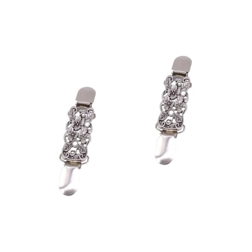 Veemoon Vintage Pullover Clips Für Frauen – Shirt Rücken Clips - Cardigan Brosche & Schal Clip in Silber – Perfekte Accessoires Für Look Und von Veemoon