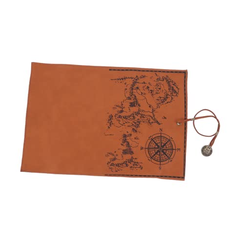 Veemoon Retro Rolle Up Bleistiftetui aus Canvas Vintage Stifteaufbewahrungstasche mit Großem Fassungsvermögen für Schreibwaren Tragbare Stiftetasche für Schule und Büro von Veemoon