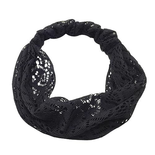 Veemoon Spitzen Stirnband Für Damen Spitzen Kopftuch Mit Schwarz Haarekoration Und Atmungsaktiv Für Sport Und Partys Veemoon Spitzen Stirnband Für Damen Spitzen Kopftuch Mit Schwarz Haarekoration Und Atmungsaktiv Für Sport Und Partys von Veemoon