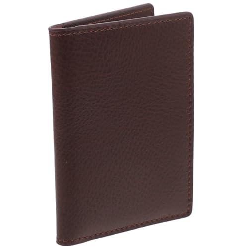 Veemoon Visitenkartenetui Aus Echtem Tragbarer Kartenhalter Für Geschäftsreisende Kompakter Organizer Mit Mehreren Fächern Für Visitenkarten Kreditkarten Und Id-Karten Hochwertiger von Veemoon