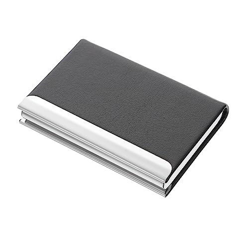 Veemoon Visitenkartenetui aus PU Leder und Schlanker Name Card Holder Praktischer Kreditkartenhalter für Modernes Design Langlebig und Leicht Tragbar von Veemoon