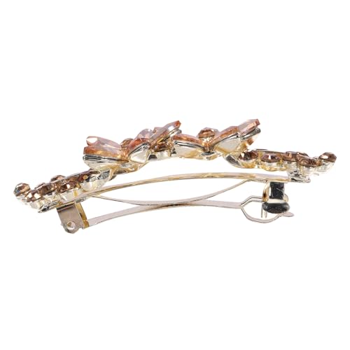 Veemoon Wasserdiamant Blumen Haarclip Damen Frühling Haarklammer Schmuck Haarschmuck Elegant Robust Komfortabel Für Geburtstage Hochzeit Alltag von Veemoon