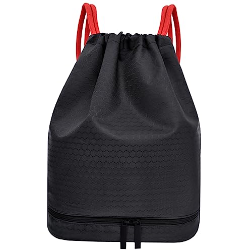 Veemoon Wasserdichter Kordelzugbeutel Schwimmrucksack Mit Trocken-nass-trennbeutel Für Schuhe Handtücher Alltagsgegenstände Fitnessstudio Reisen Camping von Veemoon