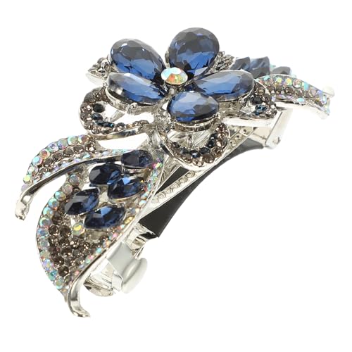 Veemoon Wasserdichter Strass Haarclip für Damen Metalllegierung Glänzend Robust Vielseitig für Hochzeit Festival Alltag Modisches Haarschmuck Accessoire Sicherer Halt Elegantes Design von Veemoon