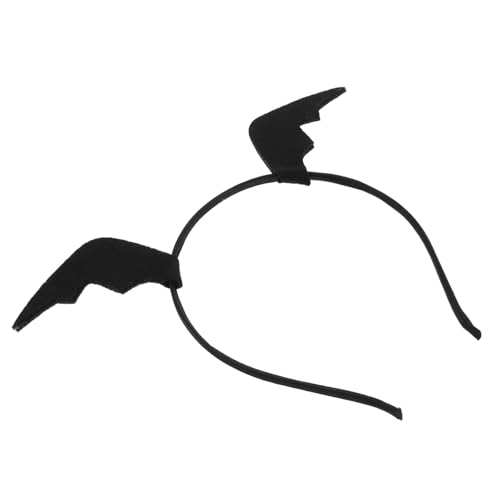 Veemoon Weihnachtlicher Haarreif Fledermausflügel Stirnband aus Leichtem Legierungsmaterial Bequemes Cosplay Kopfschmuck für Weihnachtsfeier Karneval und Party von Veemoon