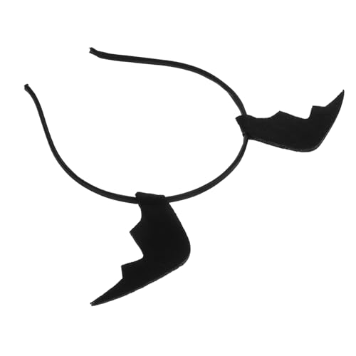 Veemoon Weihnachtliches Haarband mit Batwing Design Stilvolles Halloween Haarreif Kostümzubehör Langlebiges Legierungs Material Vielseitig für Weihnachts und Geburtstagsfeiern Geeignet von Veemoon