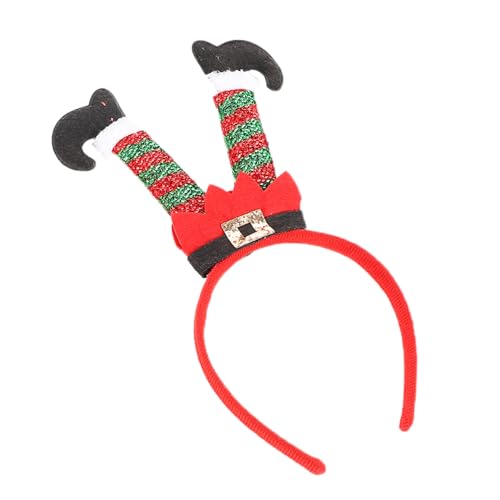 Veemoon Weihnachtsstirnband Für - 2er Set - Festlicher Haarschmuck Aus Hochwertigem Stoff Mit Funkelnden Pailletten Ideal Für Die Feiertage Und Besondere Anlässe von Veemoon