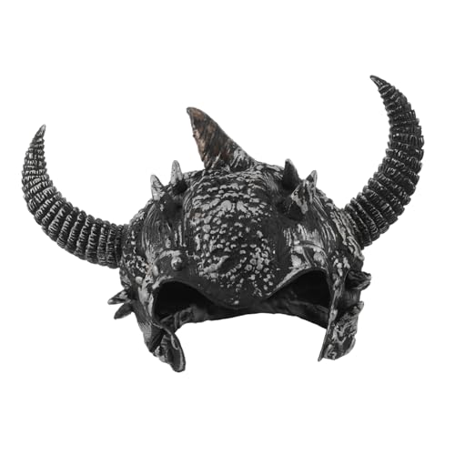 Veemoon Wikingerhorn Generalhut Wikingerhut Damen Partyhut Für Erwachsene Teufelshornhut Hexenkönigshelm Wikingerkostüm Damenhelm Hörner Wikingerhut Kinderritterhelm Wikingerhelm Vinyl von Veemoon