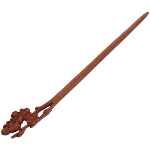 Veemoon Wood Hair Stick für Damen Leichtes Langlebiges Haarstäbchen Festes Halten Großer Lockiger Haare Traditioneller Chinesischer Holz Haarstab für Haarknoten und Vielseitiges Styling von Veemoon