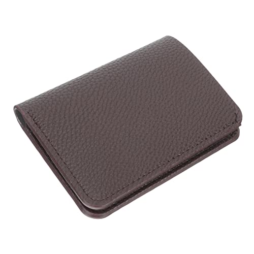 Veemoon Münztasche Kleine Geldbeutel Dünnes Portemonnaie Münzgeldbörse Für Damen Mit Transparentem Fach Und Rillen Für Einfaches Kartenhandling von Veemoon