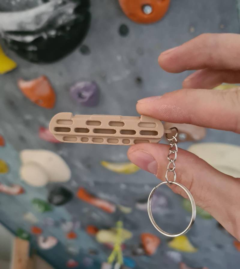 Klettern Hangboard Schlüsselanhänger Personalisiertes Geschenk Für Freunde von VeerkraxtClimbing