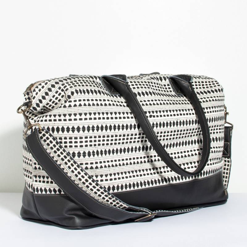 Abstrakte Checker - Toskana Weekender von Veeshee