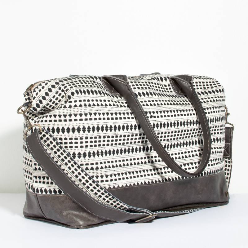 Abstrakte Checker - Toskana Weekender von Veeshee