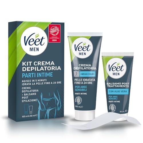 Herren-Set für Epilazione Intima Pelle Sensibile von Veet