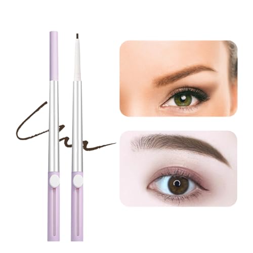 Augenbrauenstifte für Frauen - 3-in-1-Augenstift,Langlebiger automatischer Augenstift, wasserfester Make-up-Augenbrauenstift für Mädchen Veeteah von Veeteah