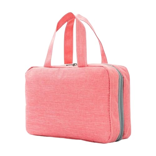 Hangable Makeup Organizer, Rollen -Make -up -Organizer -Tasche, Make -up -Pinsel -Roll -Up -Beutelhalter, 4-in-1 wasserdichtes Kosmetikkoffer, Faltbarer Beutelhalter, tragbar für von Veeteah