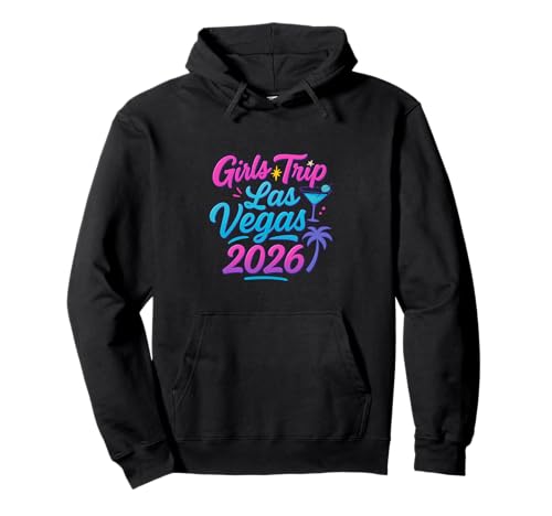 Las Vegas Matching Girls Trip Squad Beste Freundinnen, Damen, 2026 Pullover Hoodie von Vegas Nights Squad Co.