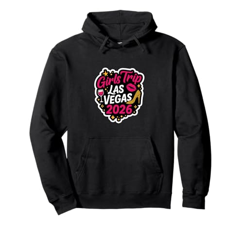 Las Vegas Matching Girls Trip Squad Beste Freundinnen, Damen, 2026 Pullover Hoodie von Vegas Nights Squad Co.