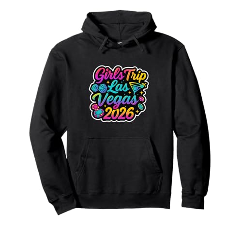 Las Vegas Matching Girls Trip Squad Beste Freundinnen, Damen, 2026 Pullover Hoodie von Vegas Nights Squad Co.