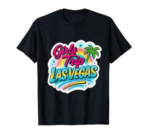 Las Vegas Matching Girls Trip Squad Beste Freundinnen, Damen, 2026 T-Shirt von Vegas Nights Squad Co.
