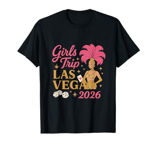 Las Vegas Matching Girls Trip Squad Beste Freundinnen, Damen, 2026 T-Shirt von Vegas Nights Squad Co.