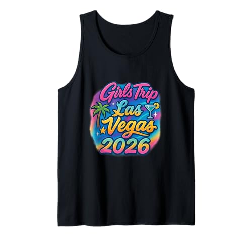 Las Vegas Matching Girls Trip Squad Beste Freundinnen, Damen, 2026 Tank Top von Vegas Nights Squad Co.