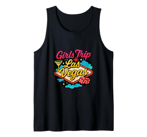 Las Vegas Matching Girls Trip Squad Beste Freundinnen, Damen, 2026 Tank Top von Vegas Nights Squad Co.