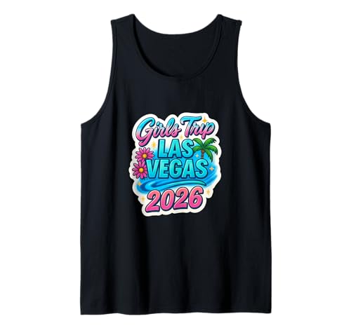 Las Vegas Matching Girls Trip Squad Beste Freundinnen, Damen, 2026 Tank Top von Vegas Nights Squad Co.