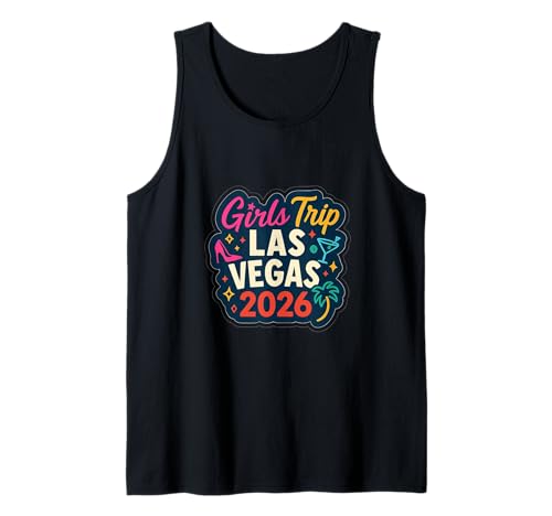 Las Vegas Matching Girls Trip Squad Beste Freundinnen, Damen, 2026 Tank Top von Vegas Nights Squad Co.