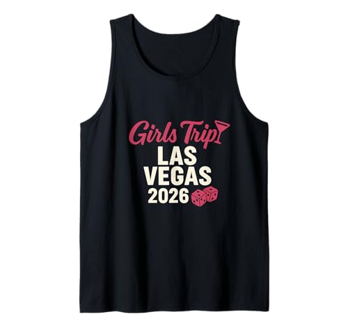 Las Vegas Matching Girls Trip Squad Beste Freundinnen, Damen, 2026 Tank Top von Vegas Nights Squad Co.