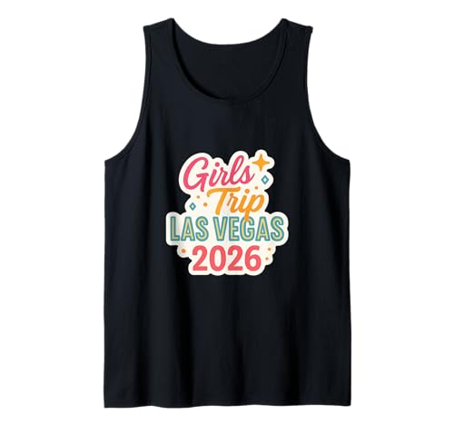 Las Vegas Matching Girls Trip Squad Beste Freundinnen, Damen, 2026 Tank Top von Vegas Nights Squad Co.