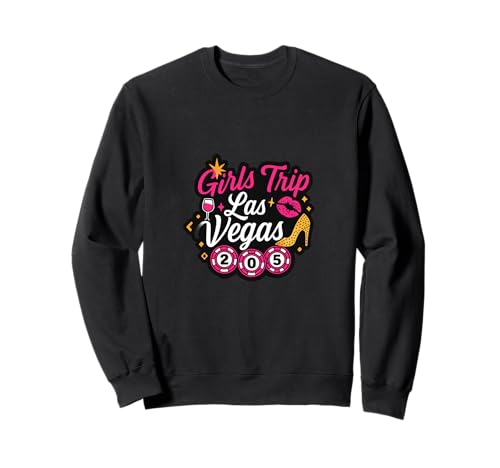 Las Vegas Matching Trip Squad Party mit den besten Freundinnen für Frauen Sweatshirt von Vegas Nights Squad Co.