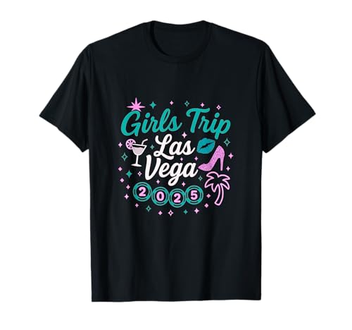 Las Vegas Matching Trip Squad Party mit den besten Freundinnen für Frauen T-Shirt von Vegas Nights Squad Co.
