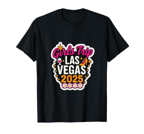 Las Vegas Matching Trip Squad Party mit den besten Freundinnen für Frauen T-Shirt von Vegas Nights Squad Co.